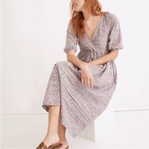 Madewell Marianna Dream on Daisies Puff Sleeve Dress